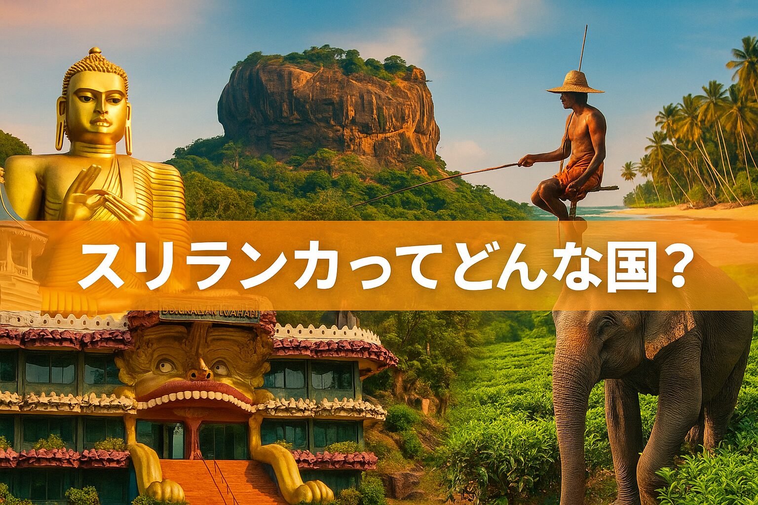 スリランカってどんな国？魅力あふれるインド洋の真珠を徹底解説！